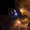Giant Galactic Nebula NGC 3603 Photo